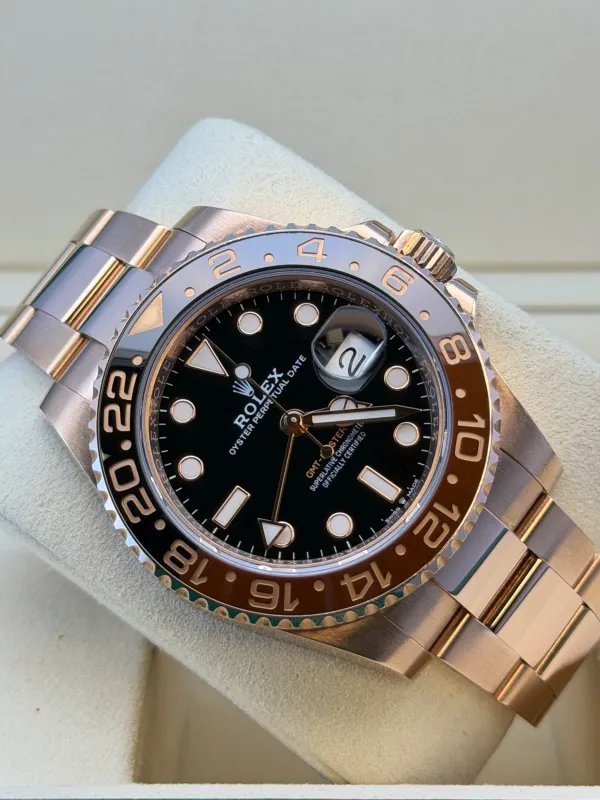 Rolex GMT-Master II 126715CHNR Rose 'Root Beer'