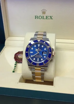 Rolex Submariner Bluesy Bi Metal  116613LB 2019