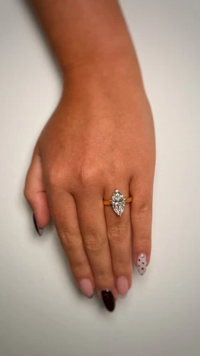 Classic Marquise Lab Diamond Ring