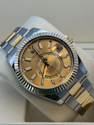 Rolex Sky-Dweller 326933 42mm Champagne Dial 2019