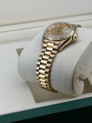 Rolex Ladies Datejust 69178 26mm Champagne Diamond Dial 1999
