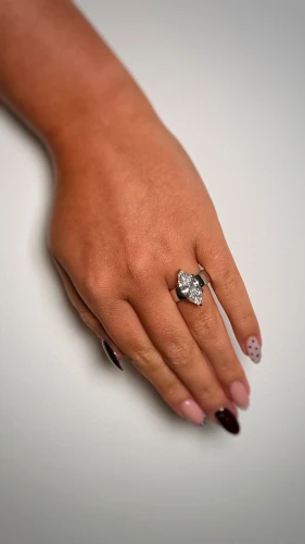 Platinum Marquise Broad Band Lab Diamond Ring