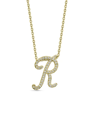 Small Diamond Italic Initial